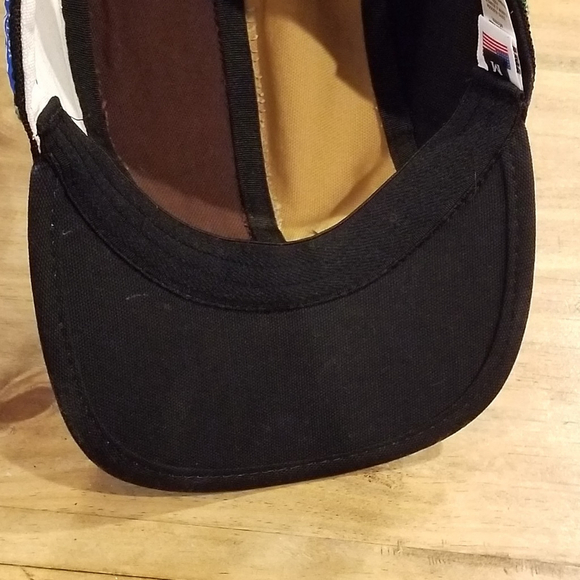 KAVU Hat Cap Strap Back Multi-Color Size M Adjustable Canvas Outdoor Hike USA - Picture 6 of 9